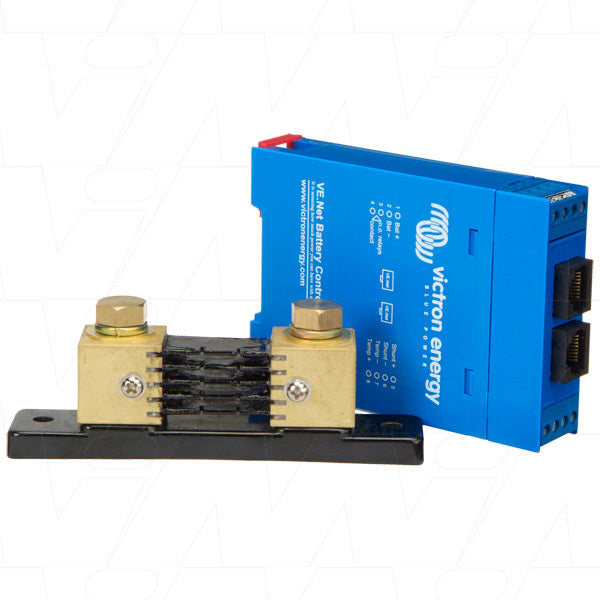12/24/48V Battery Controller - includes 500A/50mV shunt + connection kit