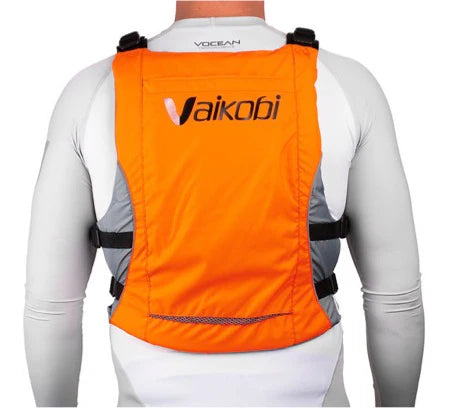 Vaikobi V3 Ocean Racing PFD Life Jacket - Fluro Orange/Grey