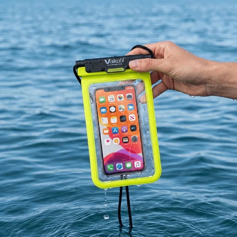 Vaikobi Waterproof Phone Case Yellow