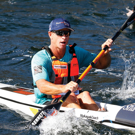 Vaikobi V3 Ocean Racing PFD Life Jacket - Fluro Orange/Grey