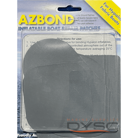 Azbond Inflatable Boat Hypalon Repair Patches
