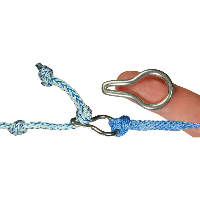 Ronstan Clamcleat Q-Lok (retail pack of 2 with rope) CL5001