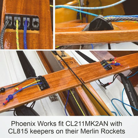 Clamcleat CL815 Keeper for Mk2 Racing Juniors