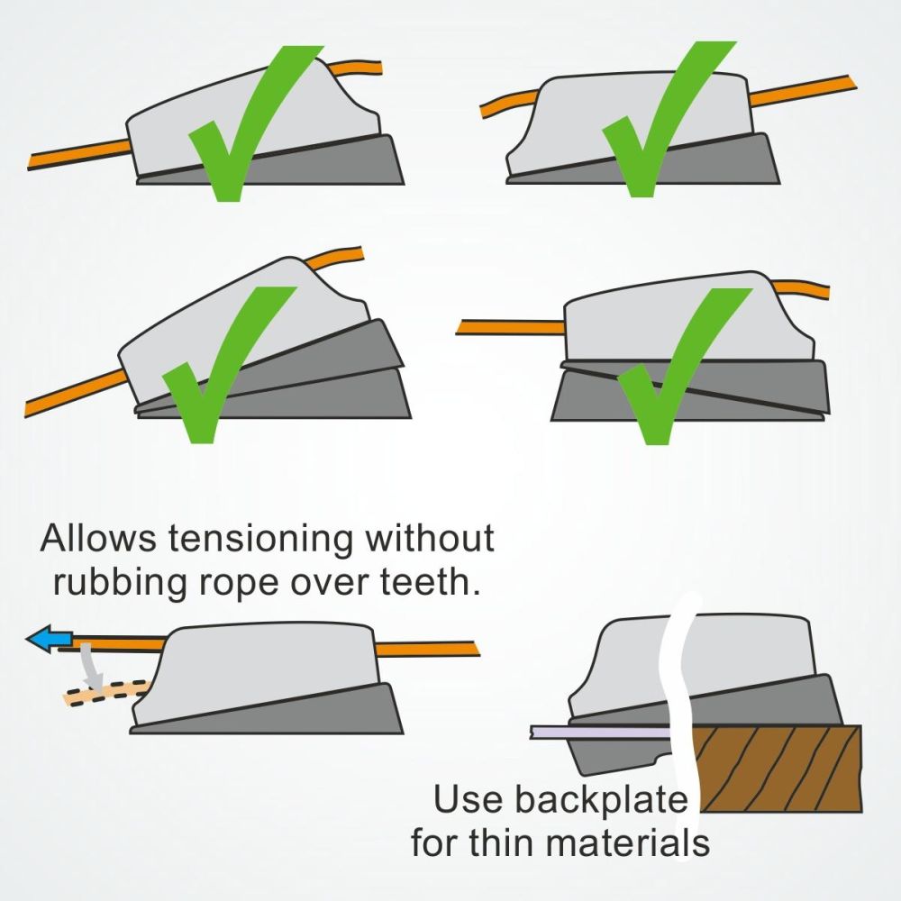 Ronstan Clamcleat Tapered Pad for Micros cleats CL823