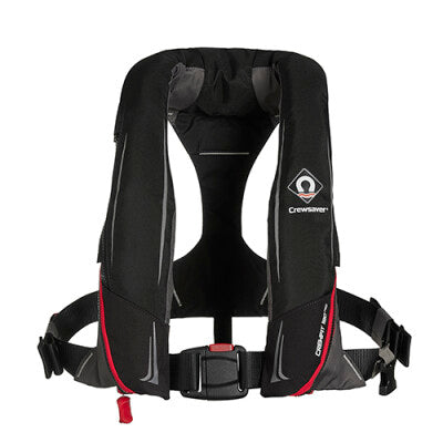 Crewsaver Crewfit PFD 180N Pro Manual, Non Harness - Black/Red