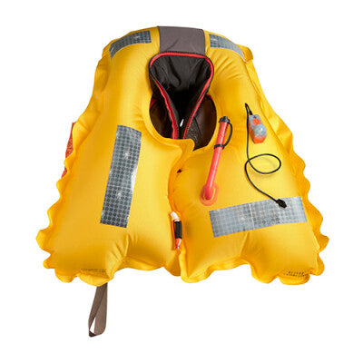 Crewsaver Crewfit PFD 180N Pro Manual, Non Harness - Black/Red