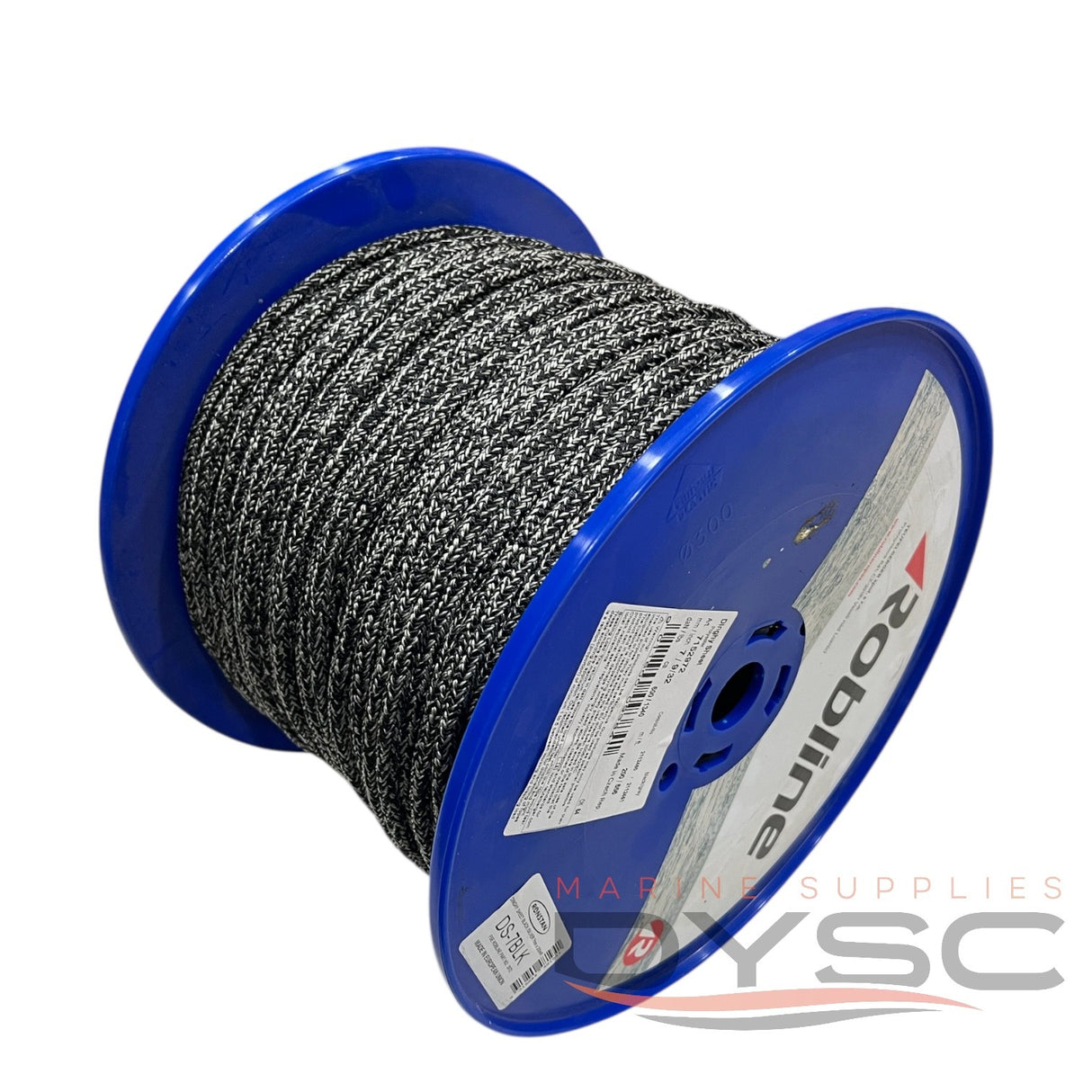 Robline Dinghy Sheet 7MM 200mt roll Black