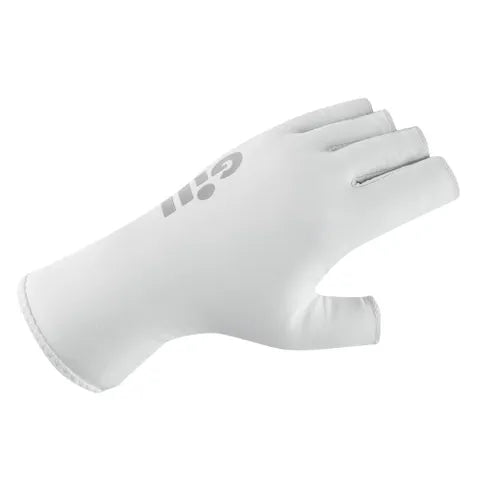 Gill UV Tec Fishing Gloves Silver