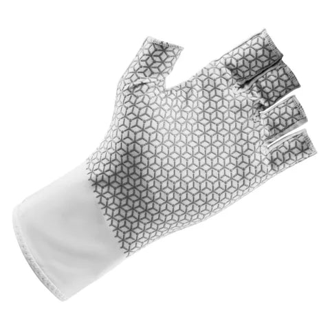 Gill UV Tec Fishing Gloves Silver