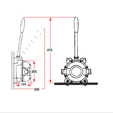 HENDERSON MK5 MANUAL BILGE PUMP
