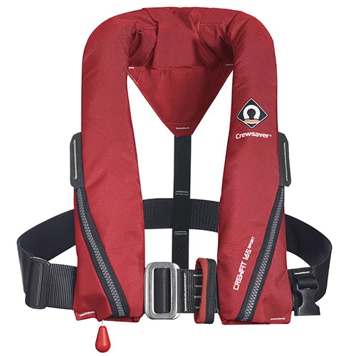 Crewsaver Crewfit 165N Sport Manual With Harness Red on special