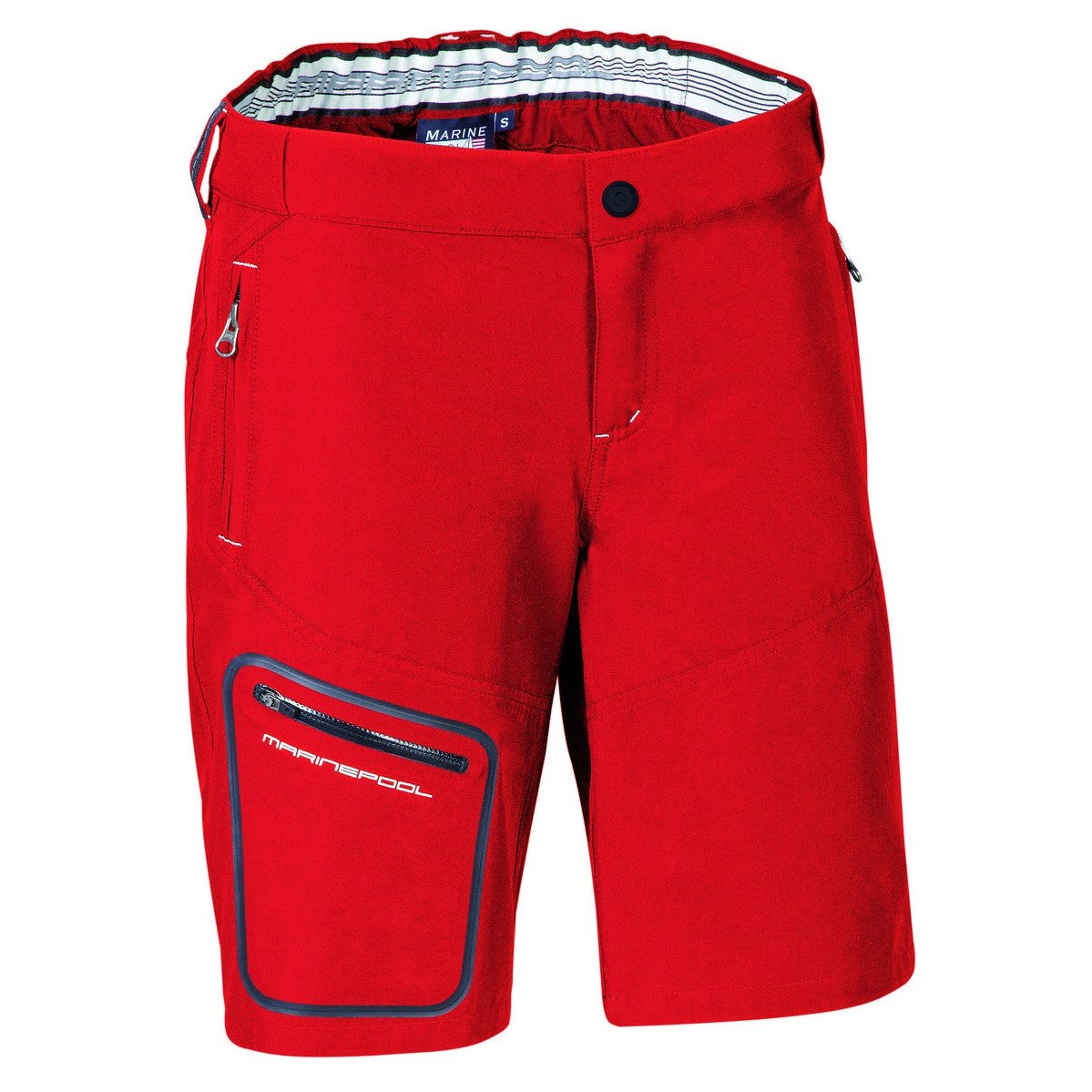 Marinepool Laser Tec Women's Sailing Shorts Red
