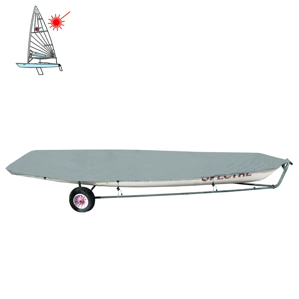 Oceansouth Laser ILCA Deck Travel Cover