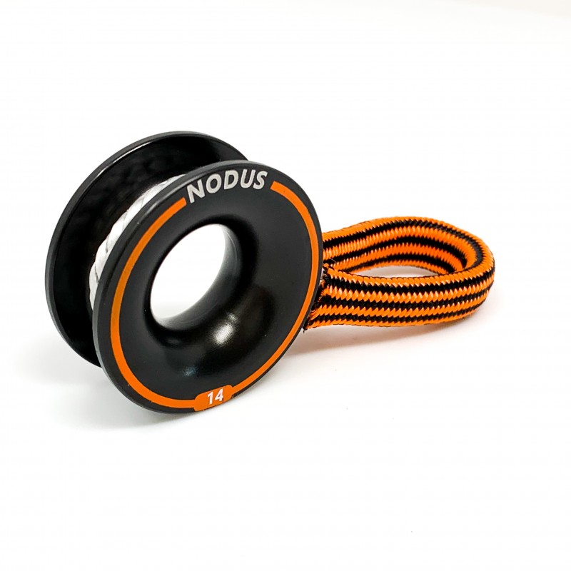 Nodus Adjustable and lockable loop for friction ring Lock 3i 8/16 Orange 20254O