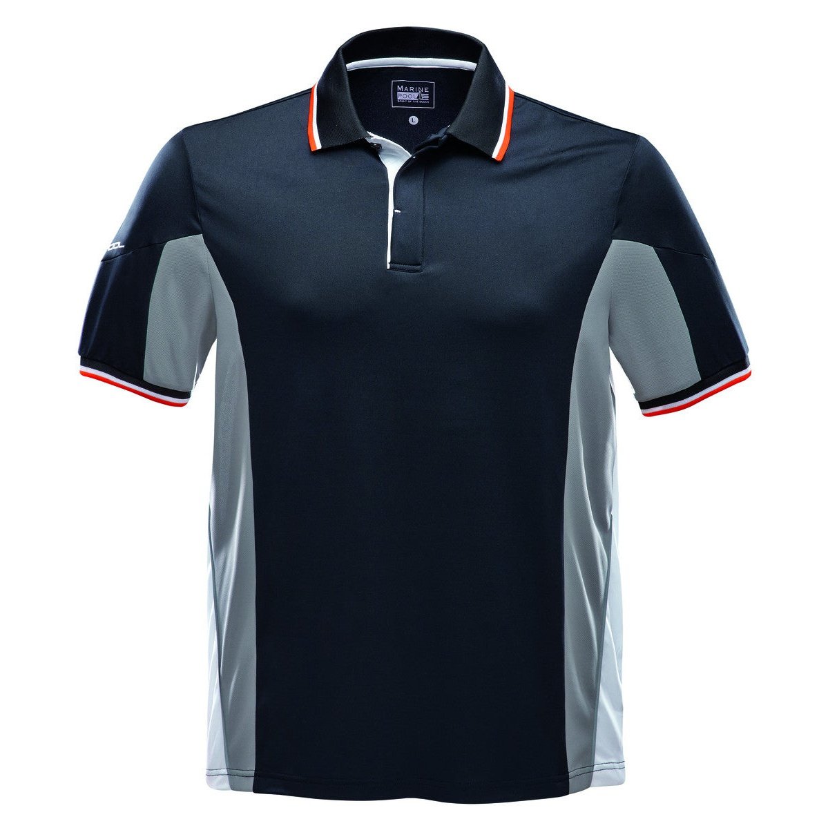 Marinepool Tec Madison Polo Shirt Black Small