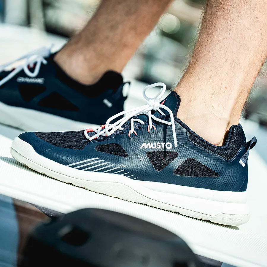 Musto Men's Dynamic Race Trainer Navy/ Off White