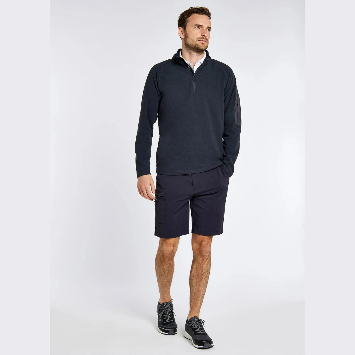 Dubarry Valencia Unisex Quarter-zip Fleece Jacket