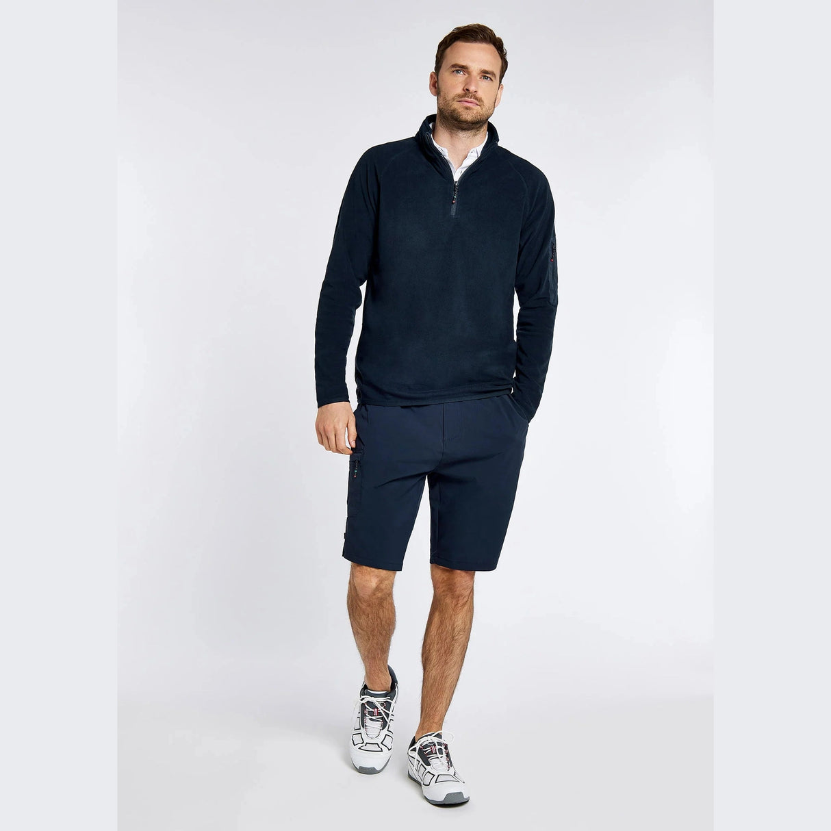 Dubarry Valencia Unisex Quarter-zip Fleece Jacket