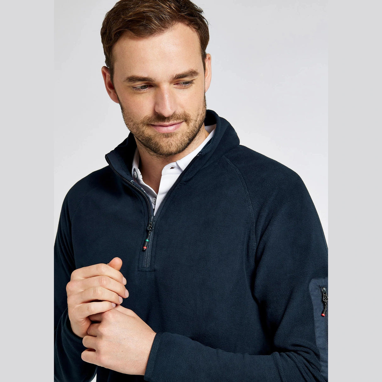 Dubarry Valencia Unisex Quarter-zip Fleece Jacket