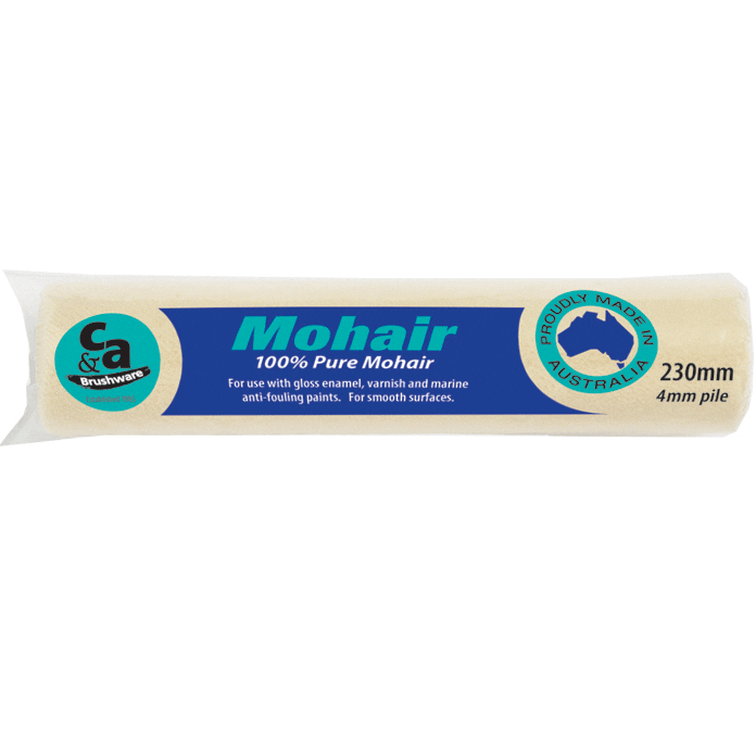 C&A Mohair Roller Cover 4mm 230mm