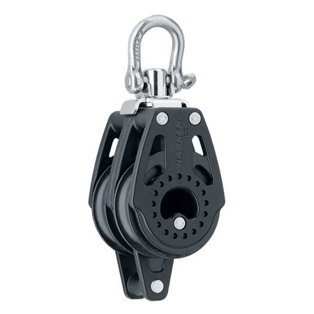 Harken 40mm Double Block — Swivel, Becket 2639