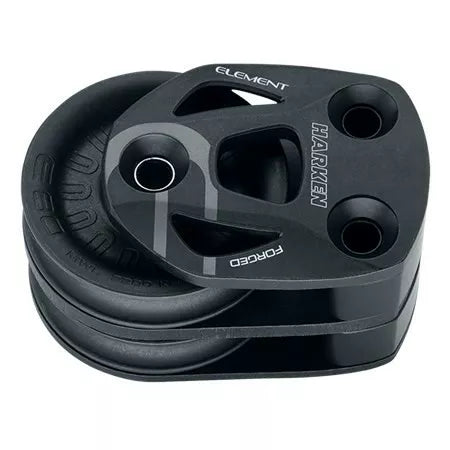 Harken 80mm Aluminum Element Double Footblock 6298