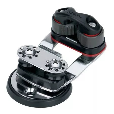 Harken Micro Cam Base — Swivel, 16 mm Sheaves 462