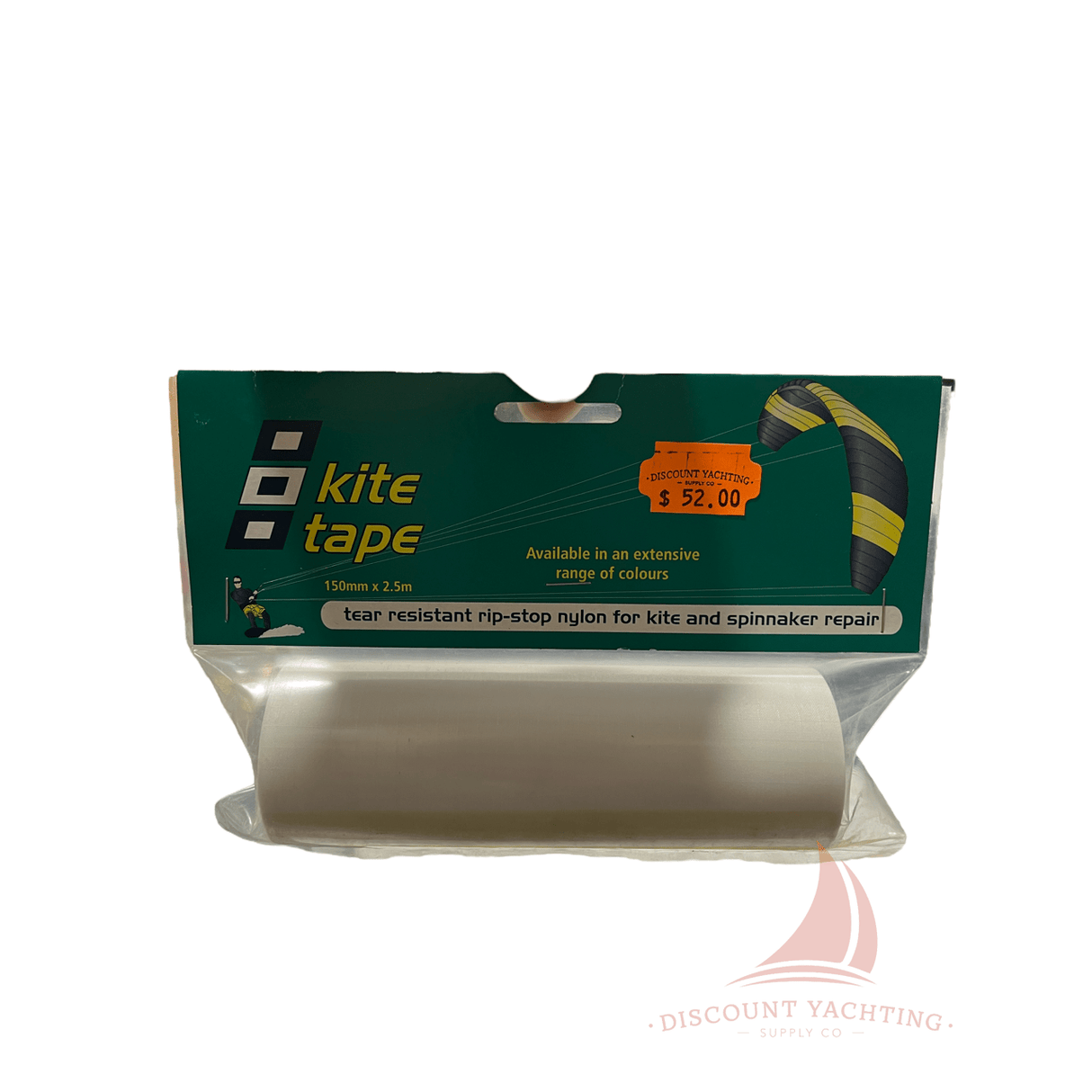 Kite Tape White 150mm x 2.5M