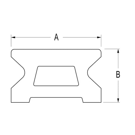 Ronstan Series 19 Ball Bearing Mast Track, 2 Metres RC1191-2.0