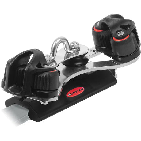 Ronstan Series 22 Traveller Car, 4 Control Sheaves with Cleat RC12221