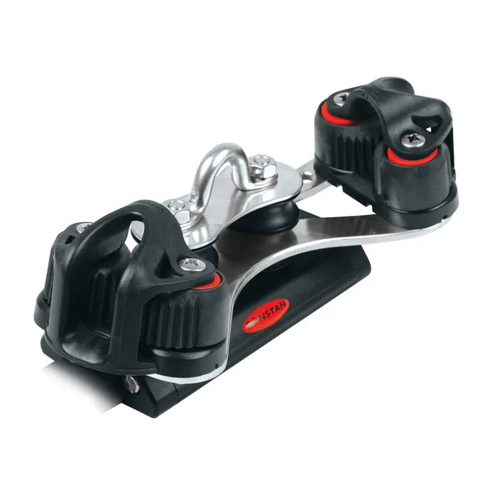 Ronstan Series 22 Traveller Car, 4 Control Sheaves with Cleat RC12221