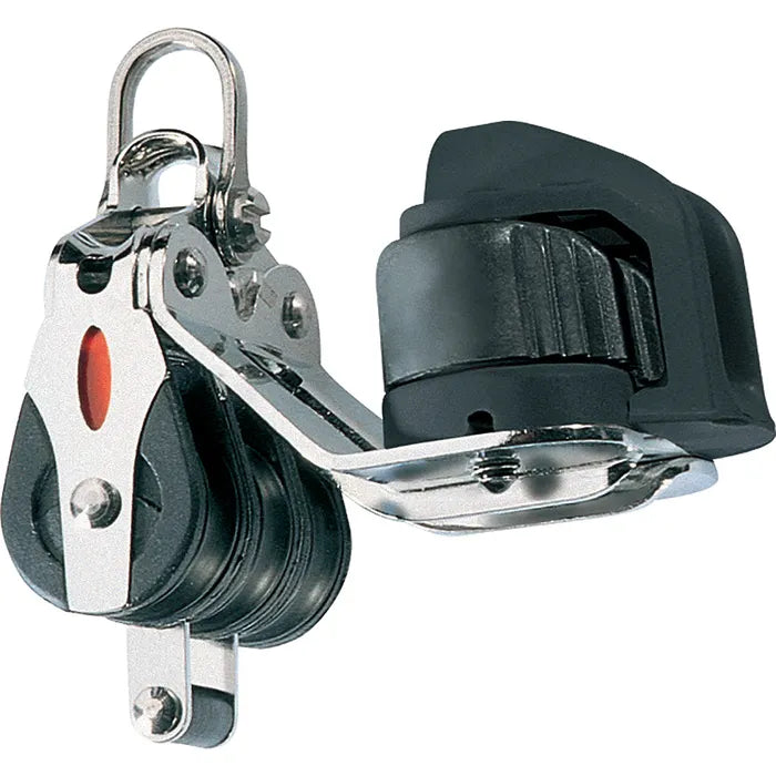 Ronstan Series 20 Ball Bearing Triple Block with Becket, Cleat and Shackle  RF20332
