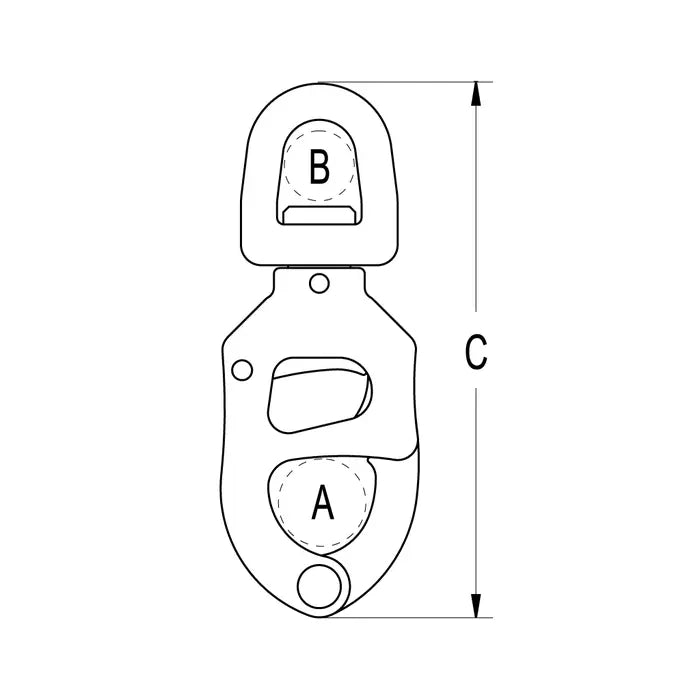 Ronstan Series 200 Triggersnap™ Shackle with Small Bail RF7210