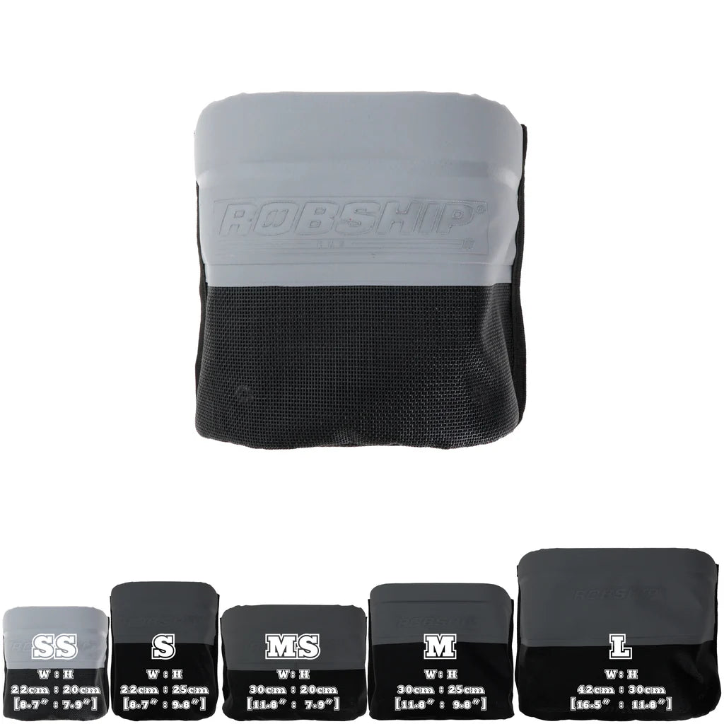 Robship Racing Rope Bag, Mesh mk2 Grey/black Small Short
