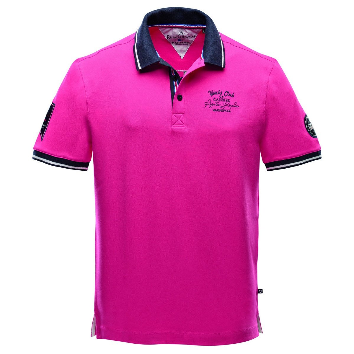 Marinepool RR Classic Polo Men Pink M/L