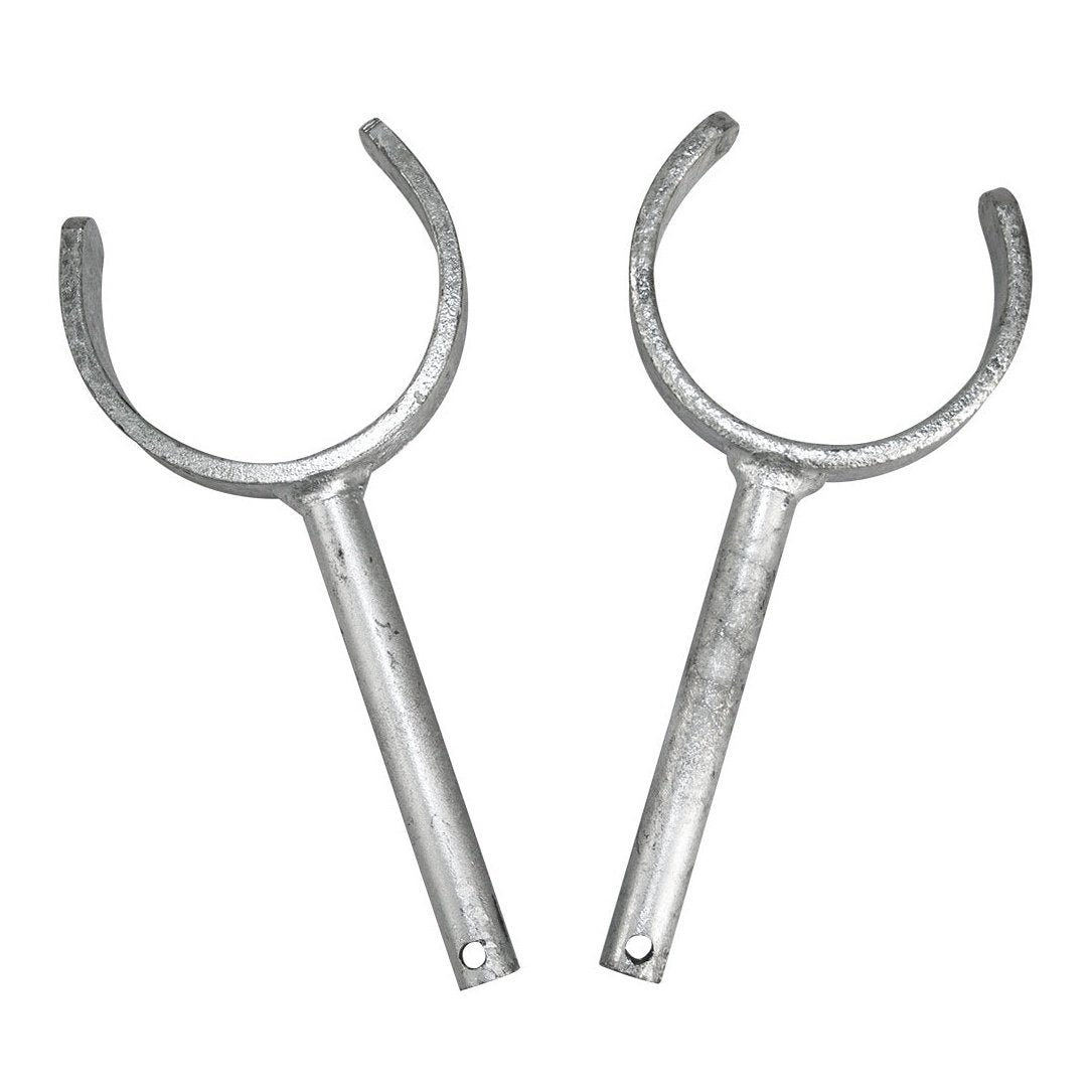 Rowlocks Galvanised - Open (Pair)