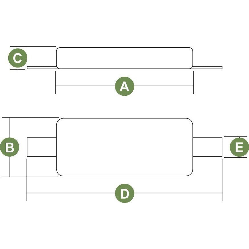 Cheras Anode - Zinc Hull Slab with Straps 1.2Kg RWB3348