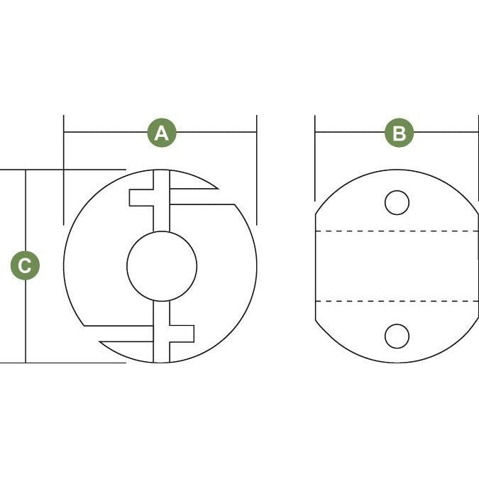 Cheras Anode - Zinc Propeller Shaft 1 3/4'' RWB3306