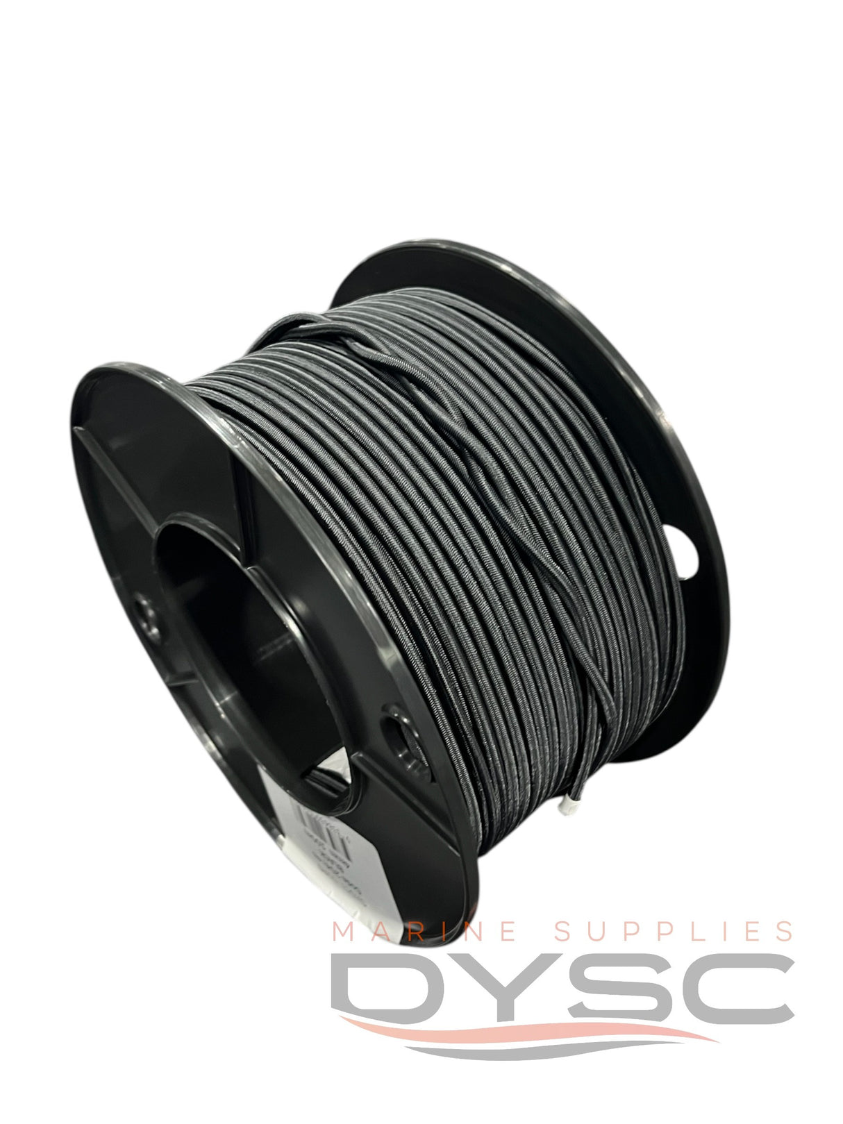 Whittam Elastic Shock Cord Black 100mt Rolls