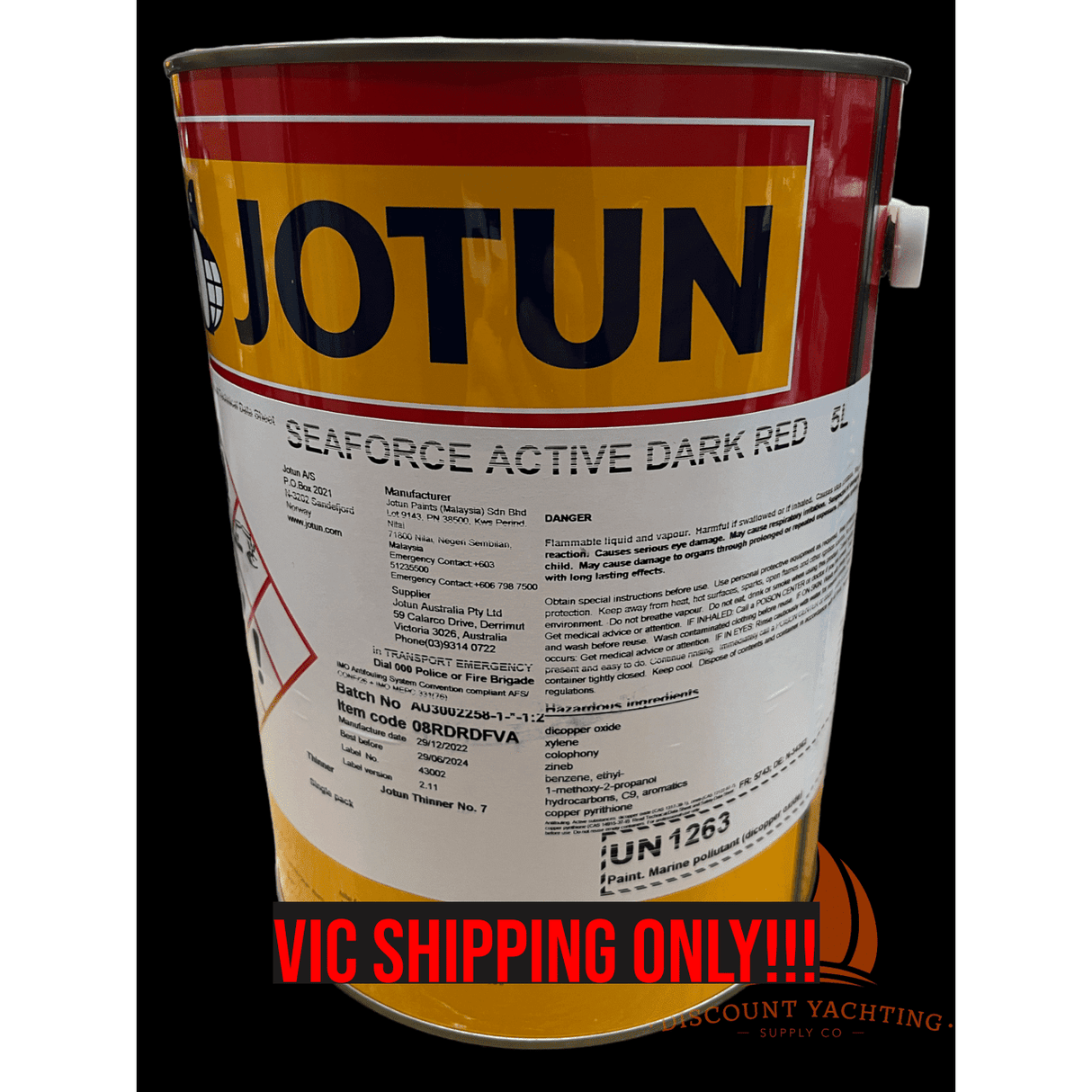 Jotun SeaForce Active 5LT Red