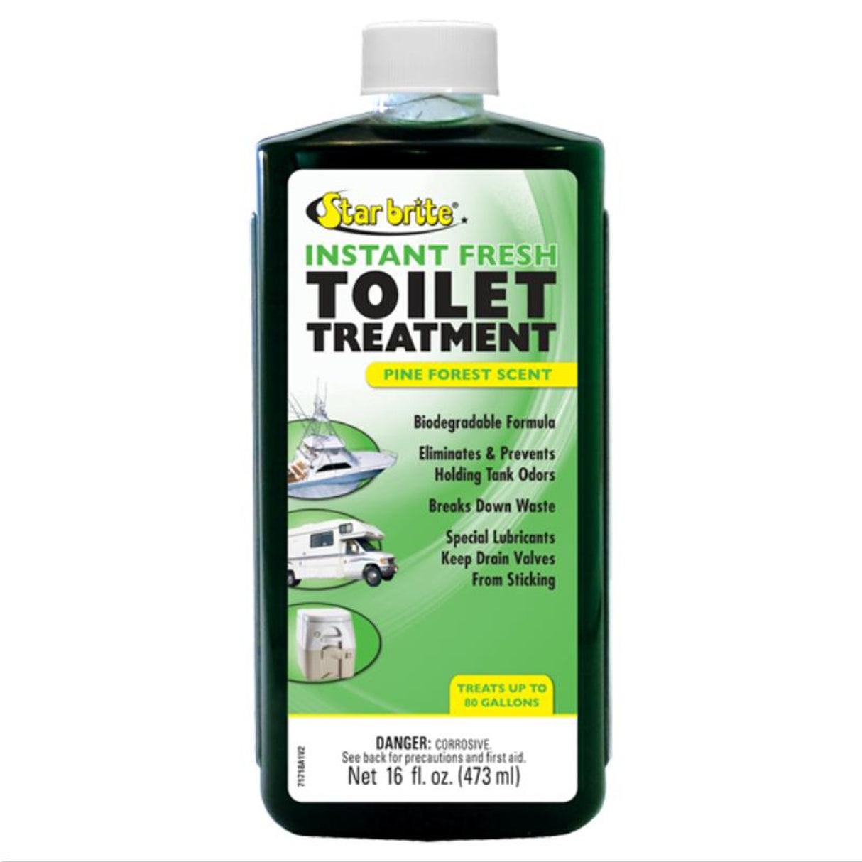 Starbrite Boat & RV Fresh Toilet Treatment - Pine Scent 473ml