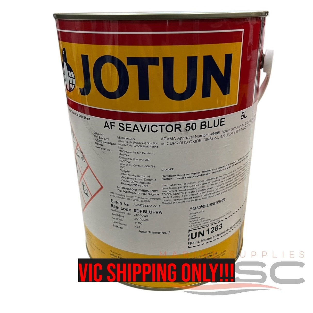 Jotun Seavictor 50 5LT Blue