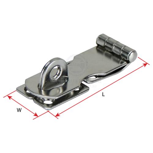 Hasp & Staple - Pressed Stainless Steel