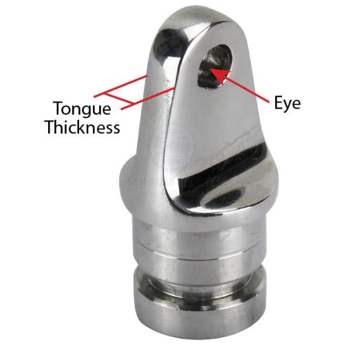 Canopy - Tube End/Bow End S/S Suits 22mm