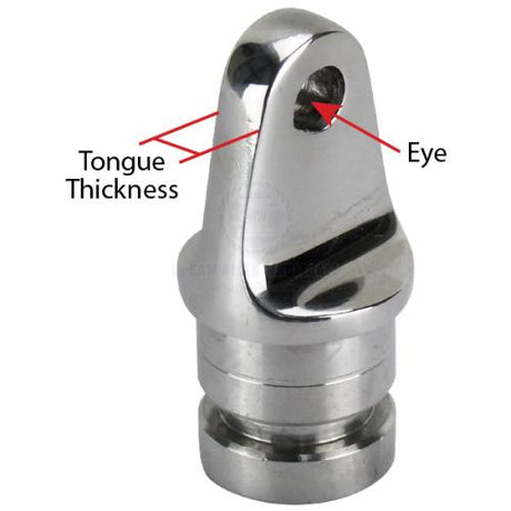 Canopy - Tube End/Bow End S/S Suits 22mm