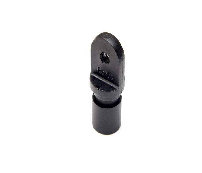 Tube End Tube Ends - Plastic Black 25mm x 1.6mm