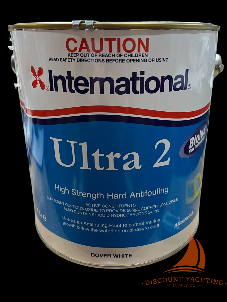 International Ultra 2 Antifouling Dover White 4Lt