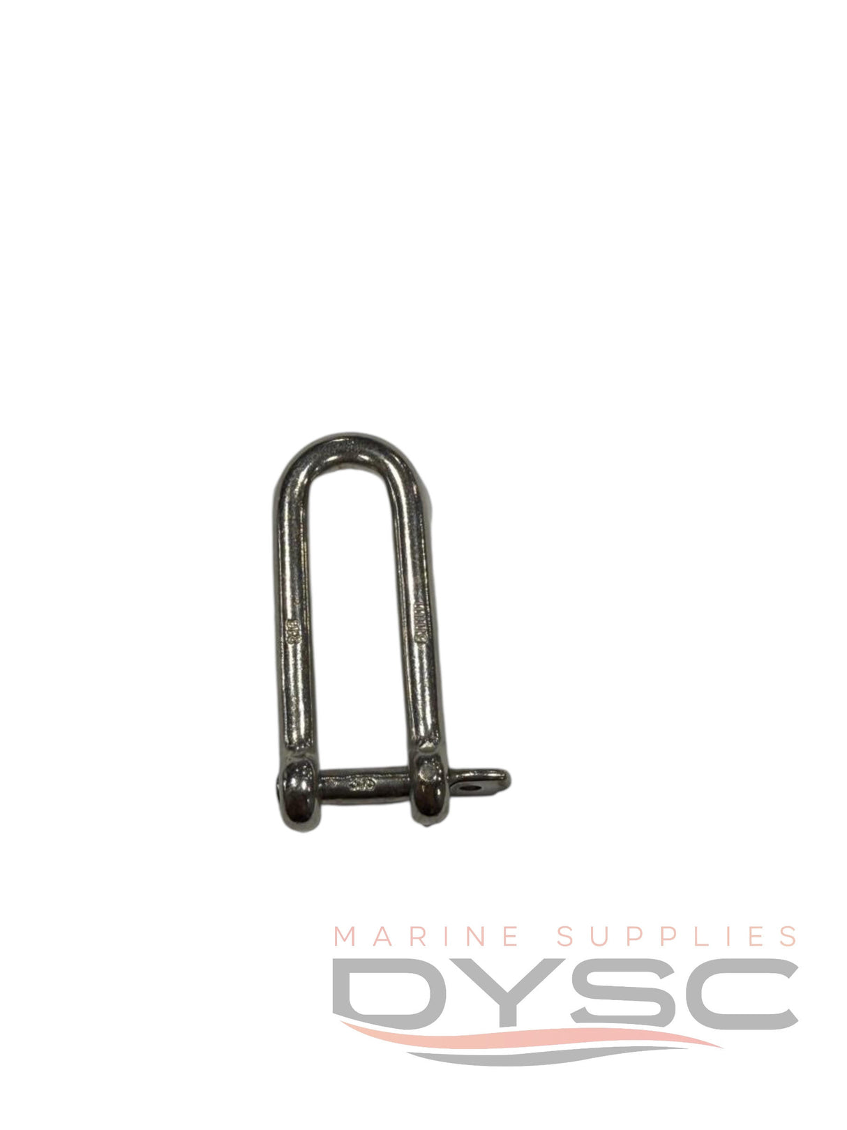 Forged Long Dee Shackles with captive bolt 316 Stainless