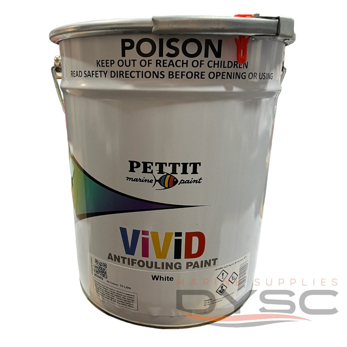 Altex Pettit Vivid Aluminium Antifouling White 10lt