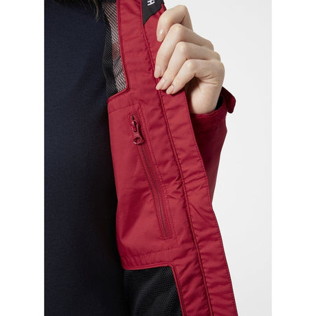 Helly Hansen Crew Jacket Red 162 Womens clearance